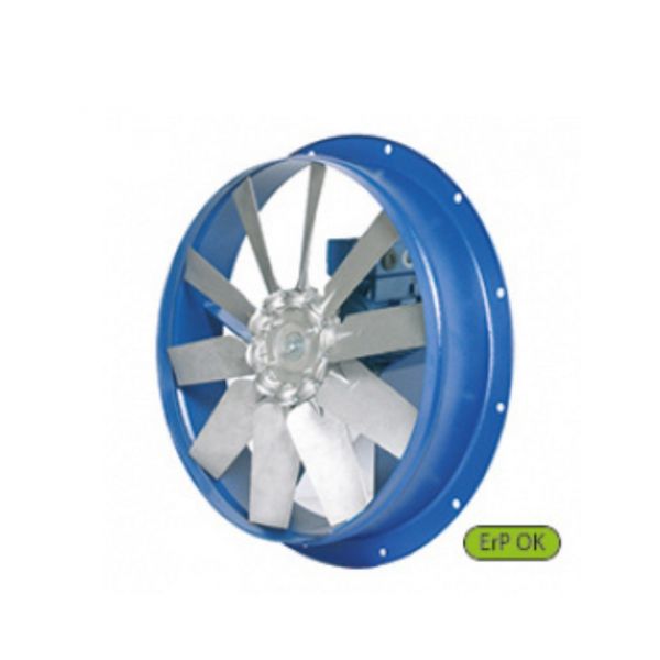 Ventilator Axial Desfumare HBF 63 T4 F300 — 300°C/120 min, Debit 20.610 m³/h, Ø630mm, 0,75kW
