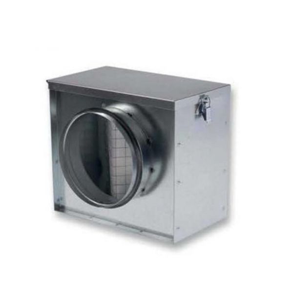 Cutie Filtrare F450 — Ø450mm, filtru G4 inclus, 550×550×150mm
