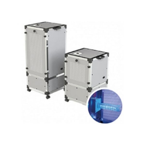 REINTAIR® WARRIOR S 300 EC — industrial Plug & Play air purifier 300 m³/h, HEPA H14 + UV-C + TiO2 photocatalysis, up to 45 m²