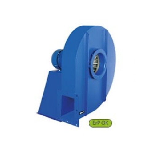AA 50/5 T2 5,5kW — ventilator centrifugal înaltă presiune 4.660 m³/h, presiune totală 3.730 Pa, turbină aluminiu turnat, IP55, trifazat