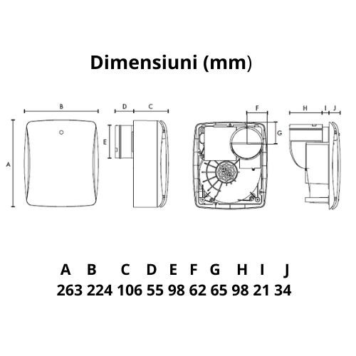 Centrifugal fan SOLO PLUS P