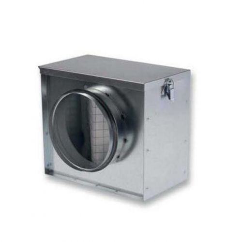Cutie Filtrare F250 — Ø250mm, filtru G4 inclus, 350×350×150mm