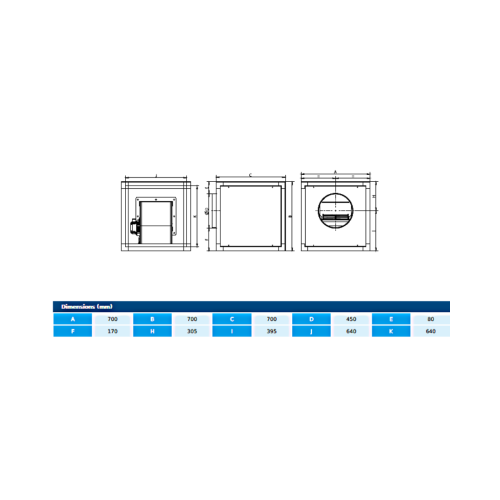 BOX BD PLUS 12/12 M6 0,76 kW