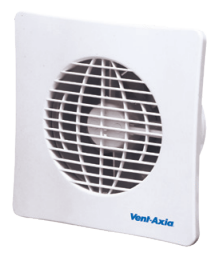 Ventilator Baie cu Timer & Clapetă Antiretur Vent-Axia Basics 150 SLT